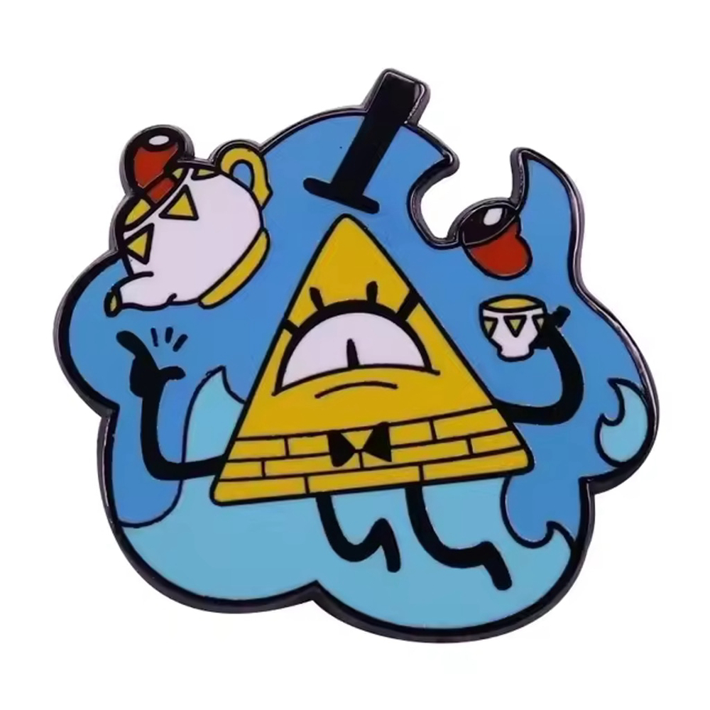 Gravity Falls Bill Cipher Enamel Pin